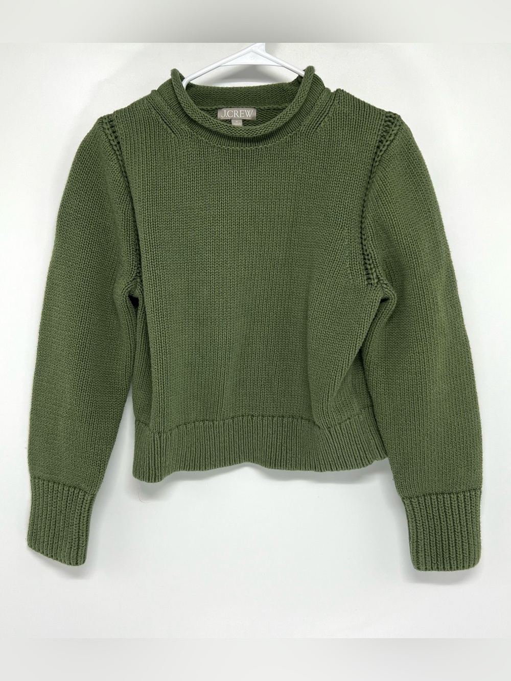 J crew women’s cropped sweater medium